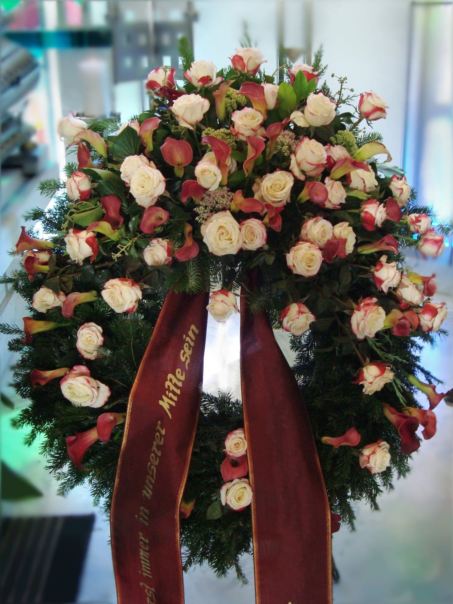 Kranz alt rosa Nr. 269