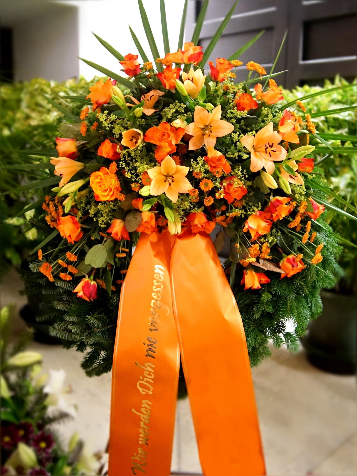 Kranz orange Nr. 246