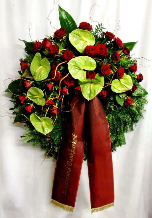 Kranz rot grün Nr. 208